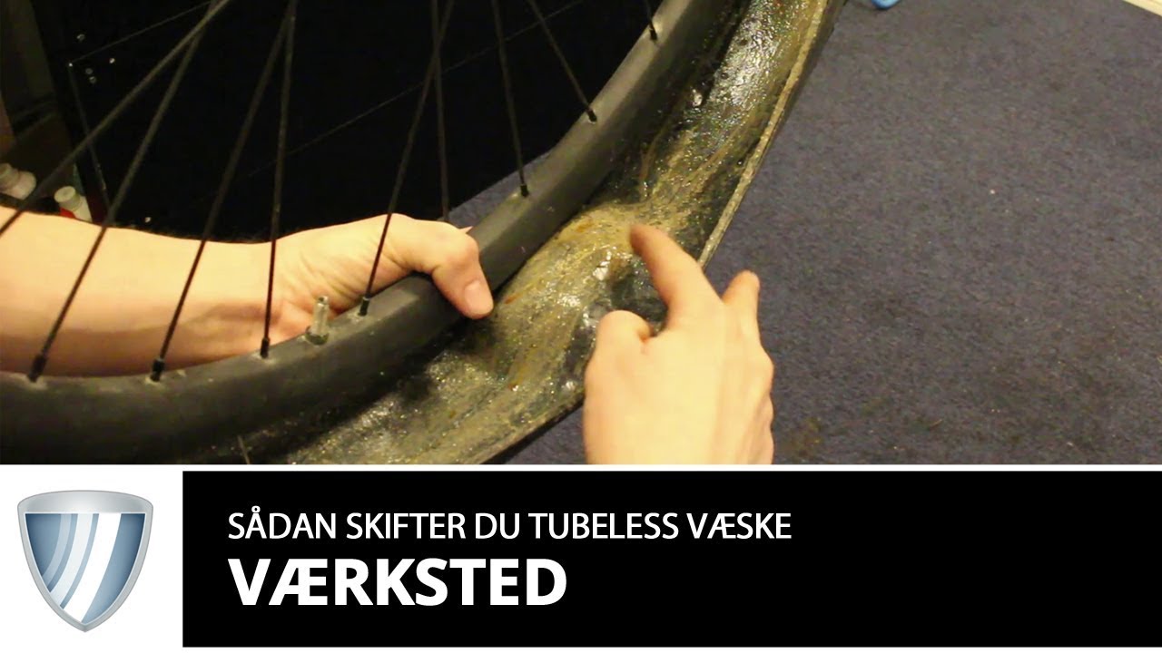 Sådan skifter du tubeless væske