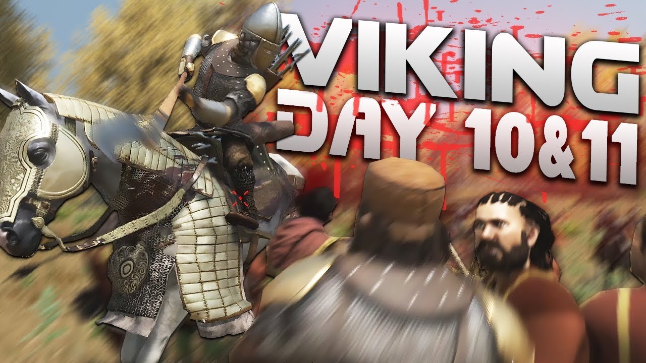 RAIDING and PILLAGING to CLAN TIER 3! (Mount & Blade 2: Bannerlord - Viking Day 10 and 11)