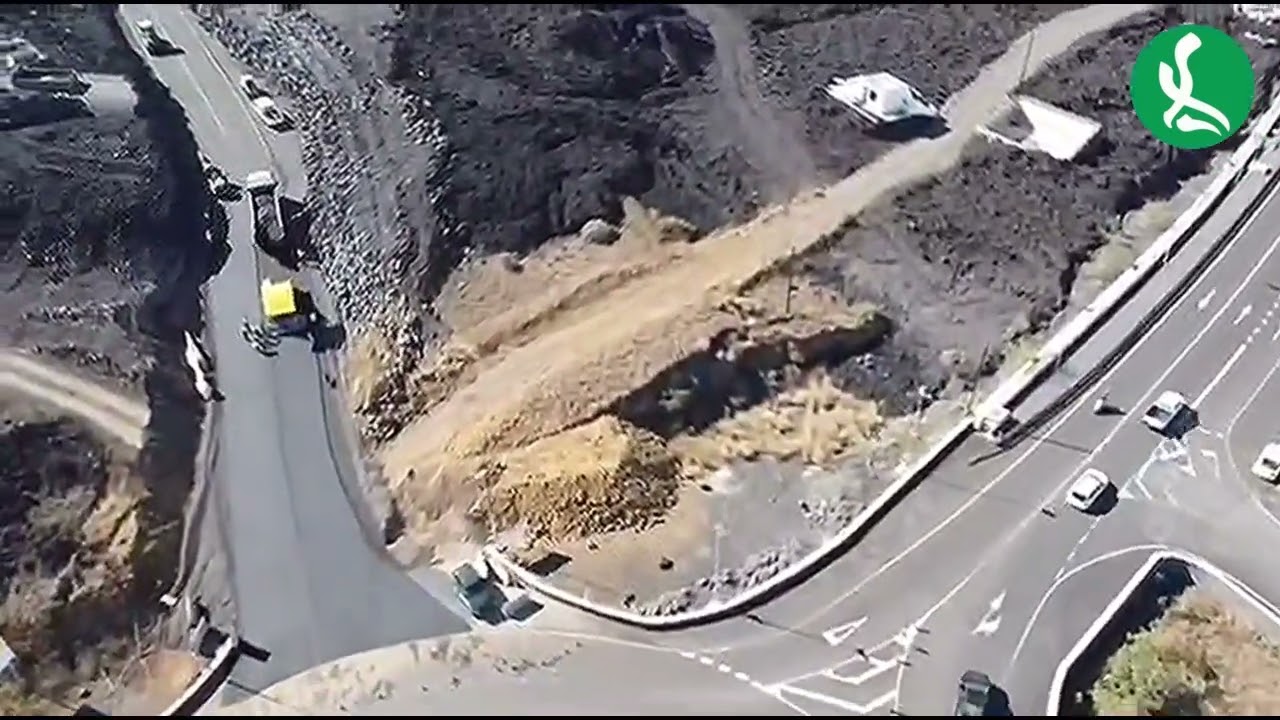 La carretera de Todoque será transitable desde este sábado