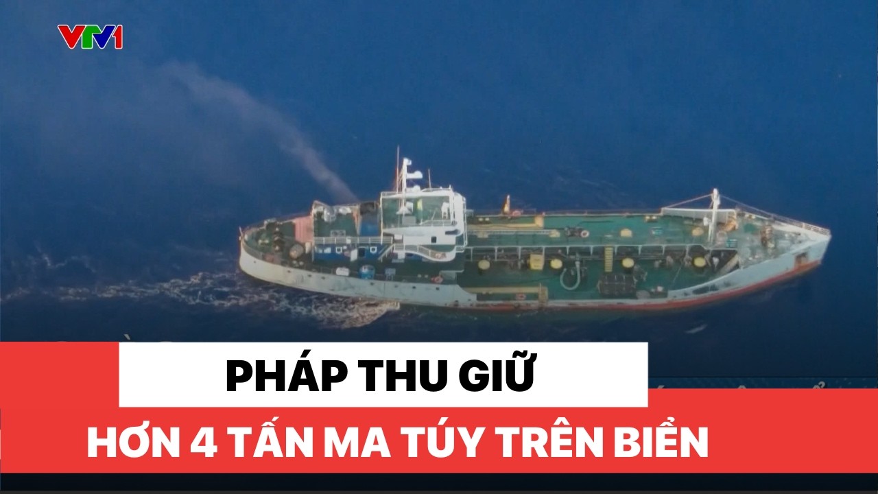 Pháp thu giữ hơn 4 tấn ma túy trên biển