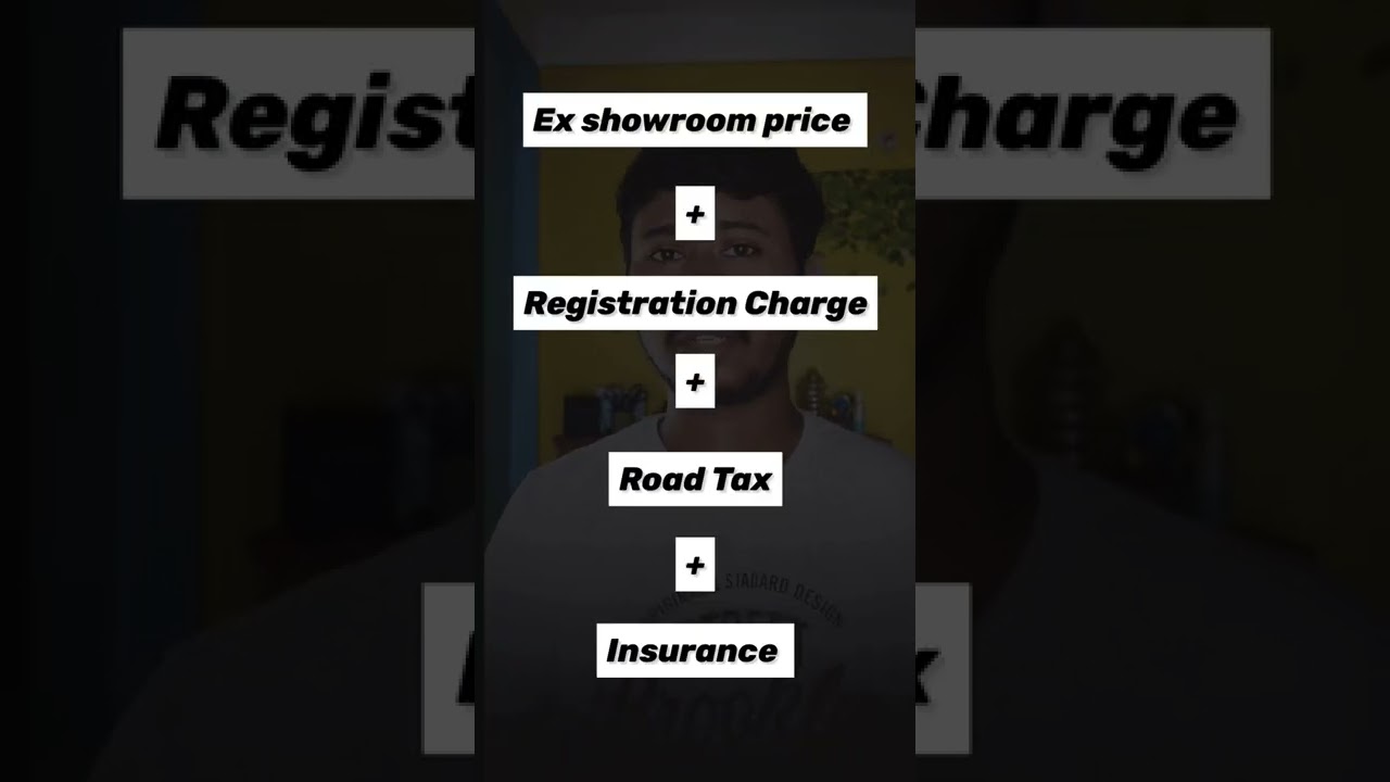 Difference between ex-showroom and on-road price of a car???