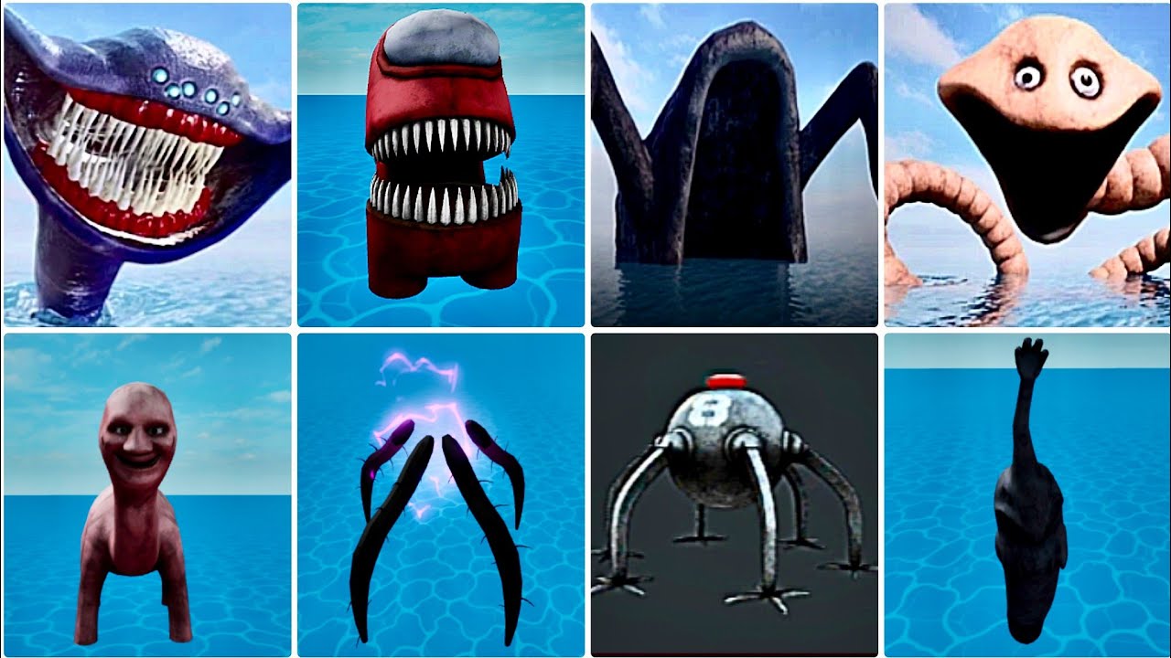 SCP MORPH New Sea Monster Update - How To Get All 8 Scp Morph In SCP MORPH 