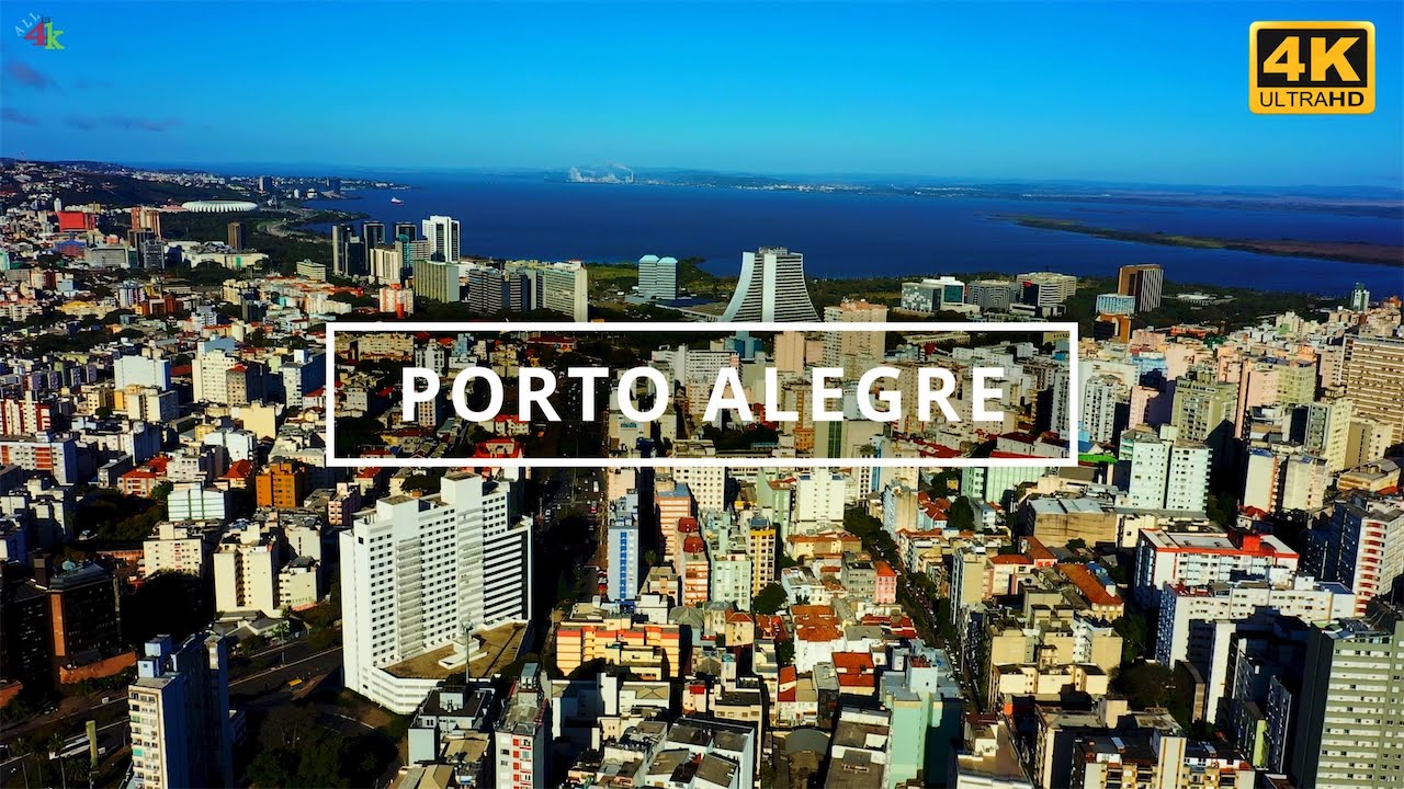Porto Alegre, Brazil 🇧🇷 | 4K Drone Footage
