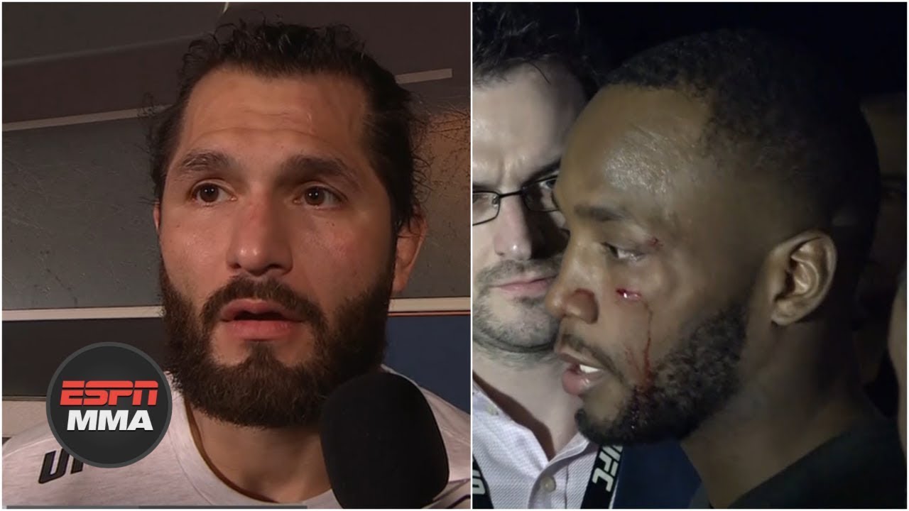 Хорхе Масвидаль и Леон Эдвардс ввязались в закулисную драку | ESPN MMA