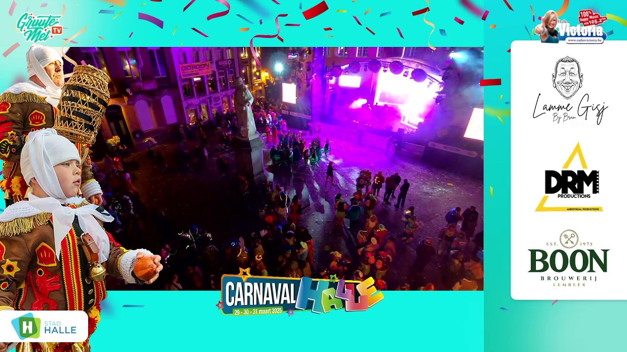Krottenmaandagstoet 31/03 - Carnaval Halle 2025