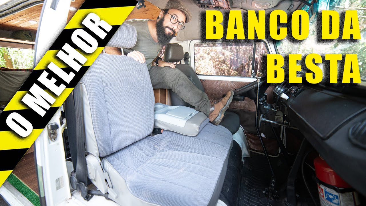 O melhor banco para Kombi Home do mundo! Banco da Kia Besta ou Bongo