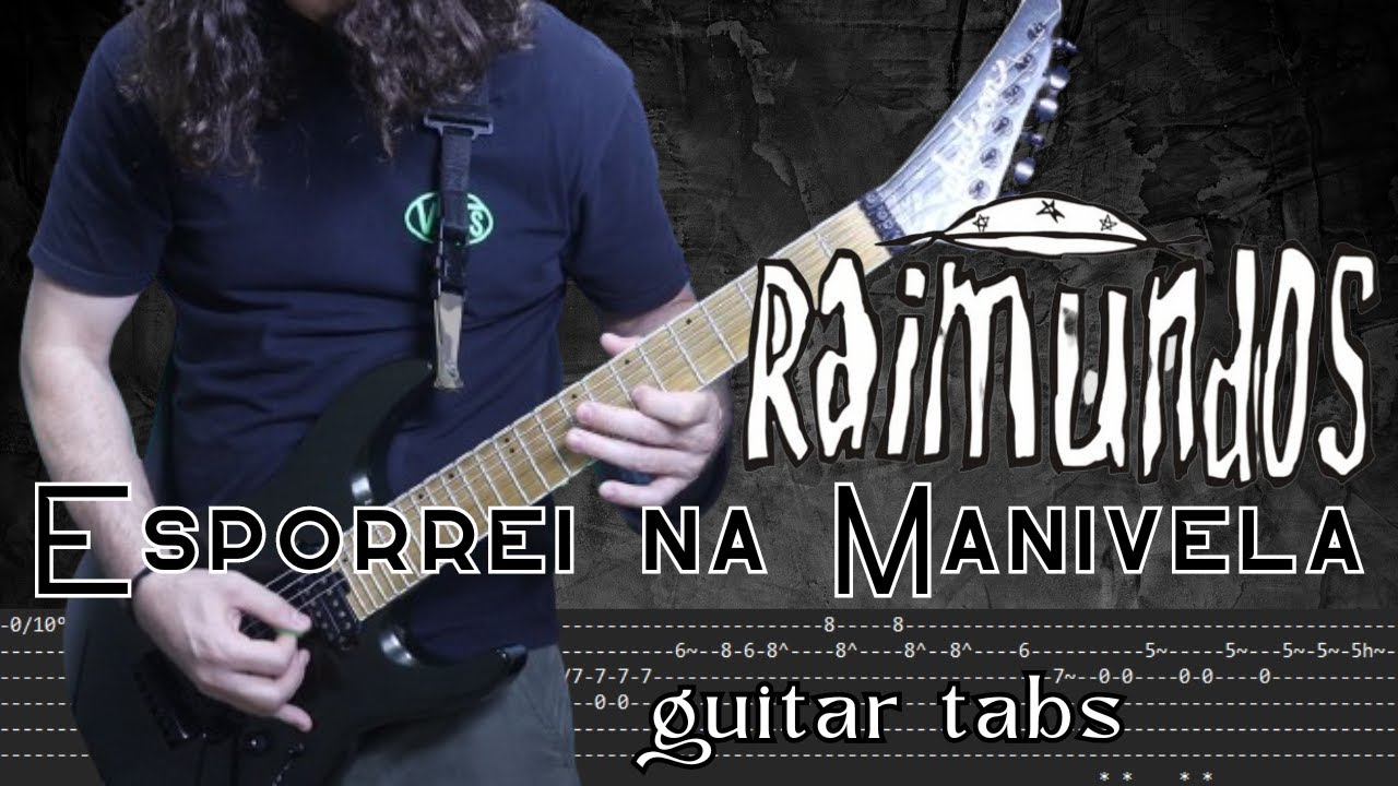 Esporrei na Manivela Raimundos Guitar tab