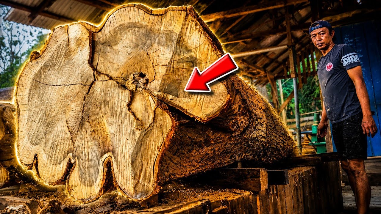 This Strange Log Was Harder to Cut Than We Expected