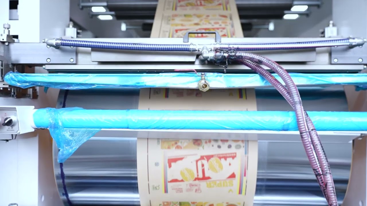 kraft paper printing machine printing effort
