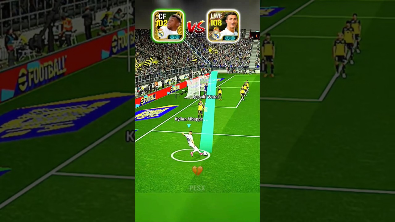 Mbappe Trying To Be Like Ronaldo 🔥 #efootball2025