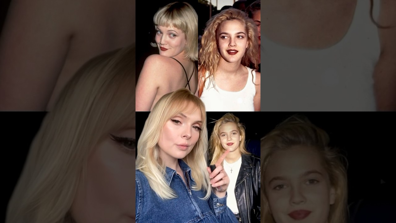 bring back the 90s brick-red lip &agrave; la Drew Barrymore 🧱❤️ #makeup #lipstick #makeuptutorial