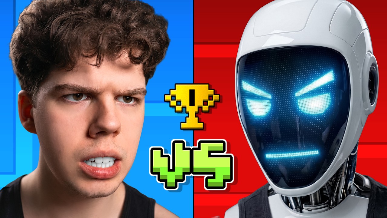 TCD против ИИ (Geometry Dash)