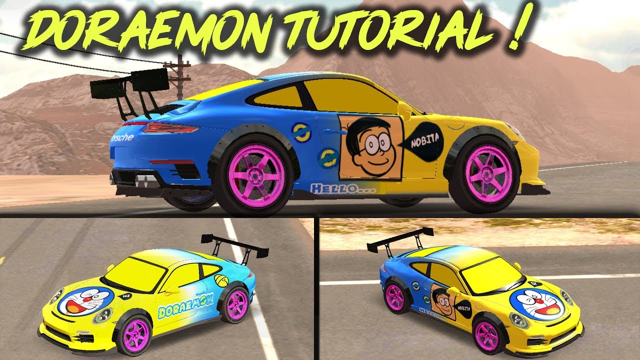 Doraemon and Nobita Tutorial l Car Parking Multiplayer Malaysia Indonesia