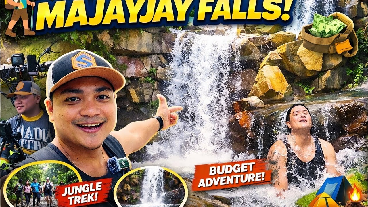 MAJAYJAY FALLS Ride & Hike! Ang Lamig Grabe! | Budget Laguna Trip