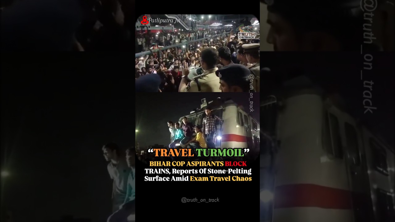UNBELIEVABLE SCENES At Patliputra Station During Bihar Exam Rush #shorts #indianrailways
