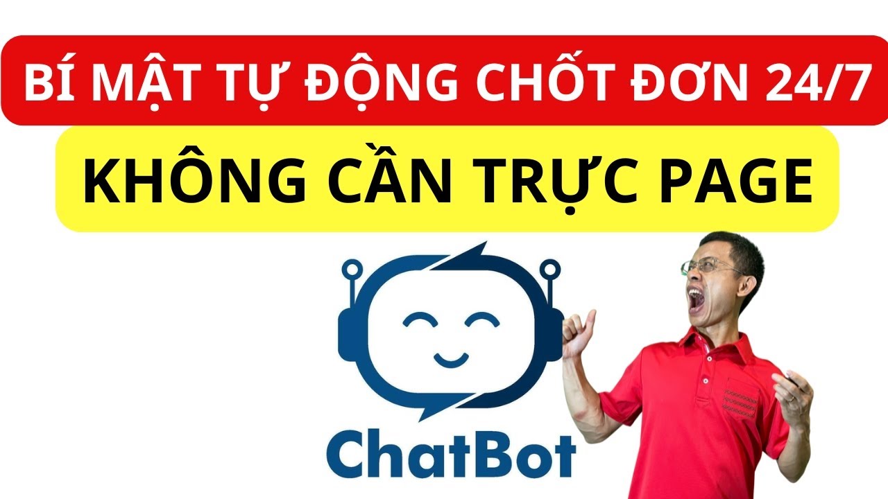 Chatbot Tự Động Trả Lời tin nhắn, Bình Luận Facebook cực ngon