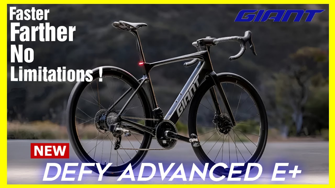 All New Giant Defy Advanced E+ | Lightweight Road ebike with SyncDrive move plus motor !