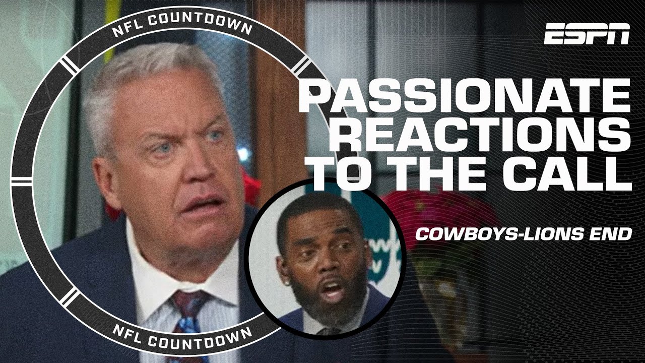 📢 ЭТО ЧЕПУХА! НЕПРАВИЛЬНЫЙ ВЫЗОВ! 100% ОН ПРОМАХНУЛСЯ! 🗣️ NFL Countdown РЕАКЦИЯ на концовку матча...