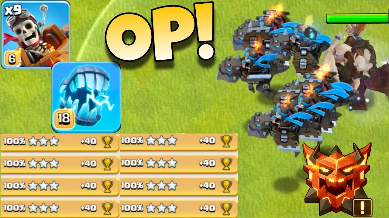 This Dragons Army is Completely BROKEN in Legend League Best th18 attack strategy in clash of clans