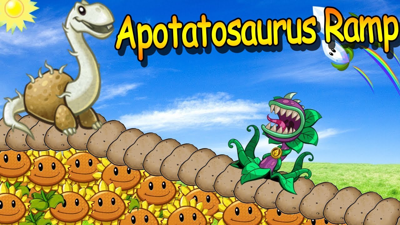 Going Apotatosaurus Ramp With Chompzilla ▌Suggest #024 ▌PvZ Heroes