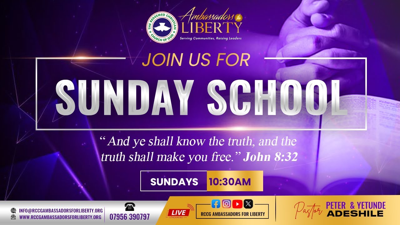 Sunday School | Min. Debo Alade