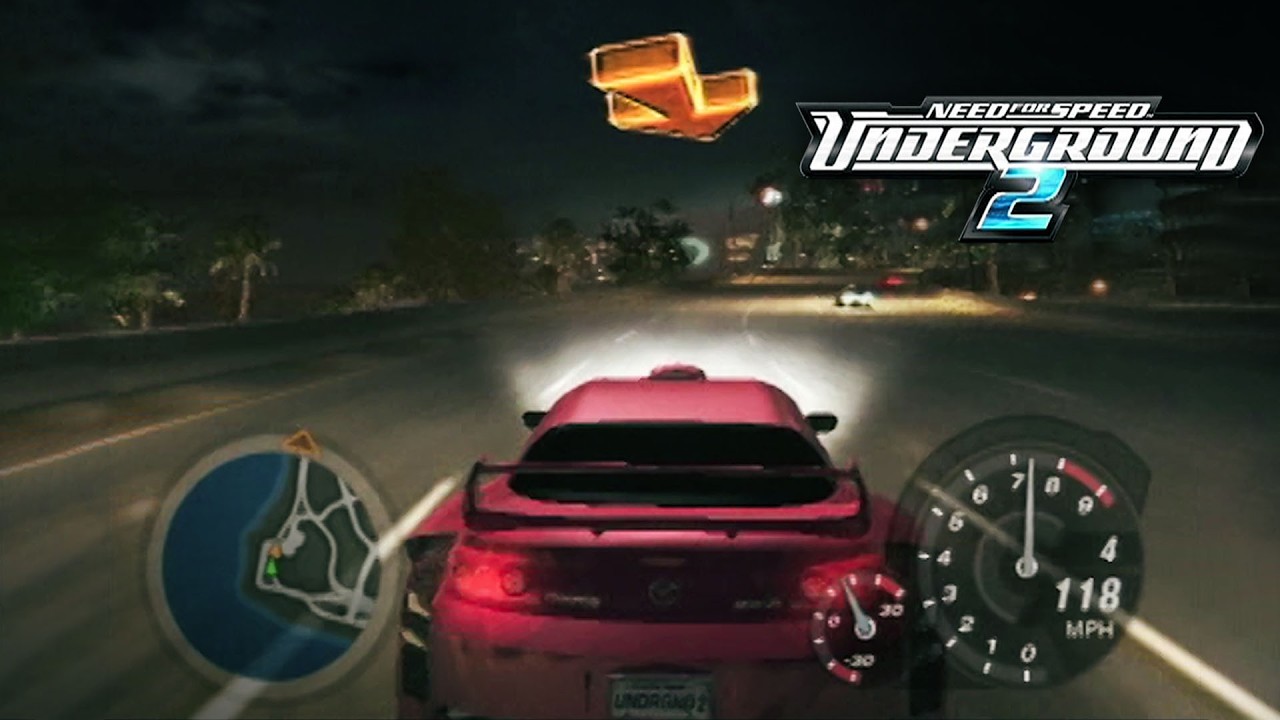 NFS Underground 2 — геймплейный трейлер (DVD от Electronic Gaming Monthly)