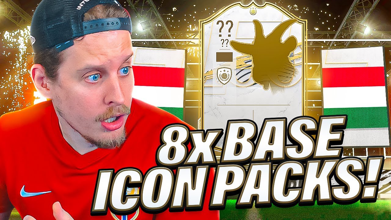 THE BEST ICON PACK?! 8X GUARANTEED BASE ICON PACKS! FIFA 21 Ultimate Team