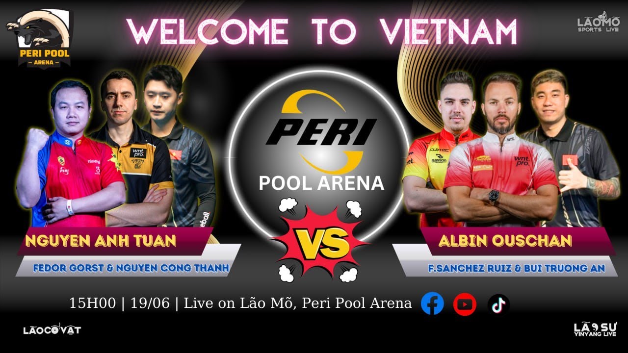 Live: Albin+FSR+An Nhiet vs Gorst+Tkon+Thanh Oc |  Race 7 | Welcome to VietNam by Peri Pool Arena