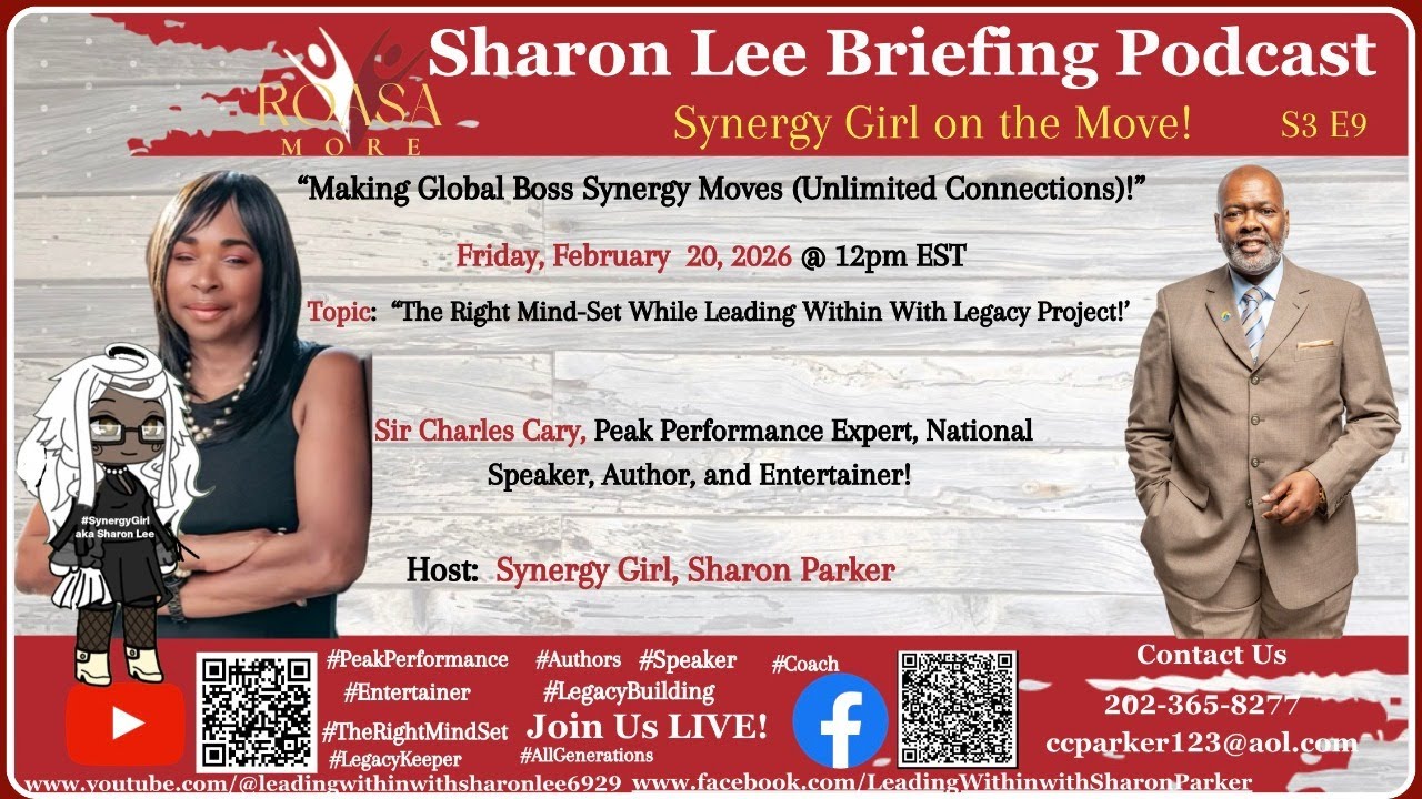 Sharon Lee Briefing Podcast S3:E9