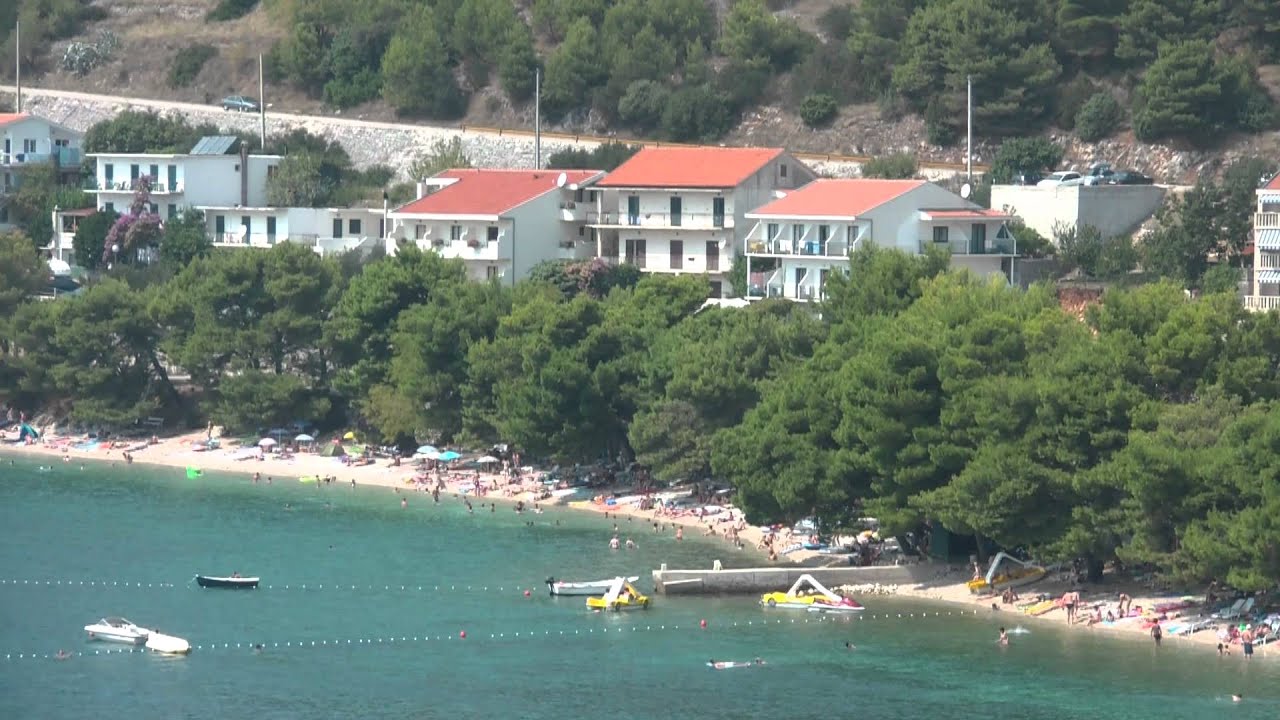 Drvenik beach/beaches/plaza/plaze hotel Hani & Bella Vista upper bay Makarska Riviera FULL HD 2011