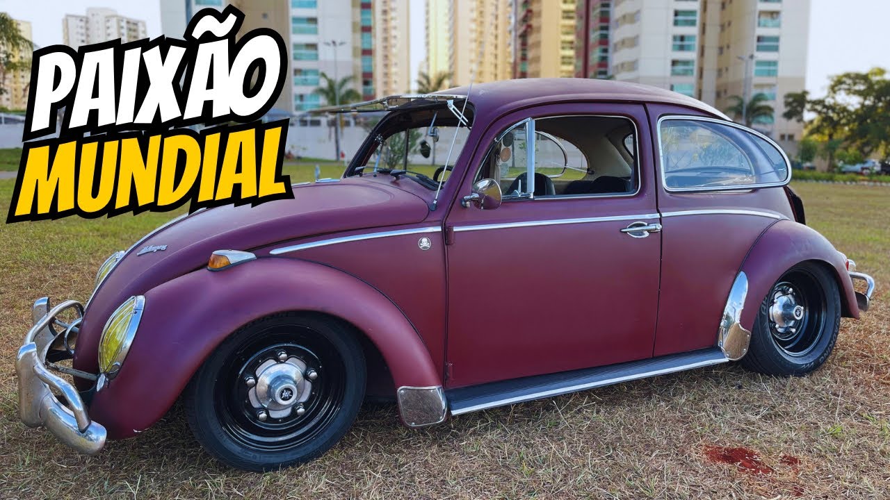 FUSCA RAT LOOK COMO VOC&Ecirc; NUNCA VIU! MONTADO NO ESTILO ALEM&Atilde;O