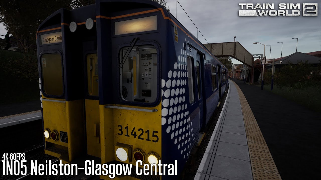 1N05 Neilston-Glasgow Central - Cathcart Circle Line - Class 314 - Train Sim World 2