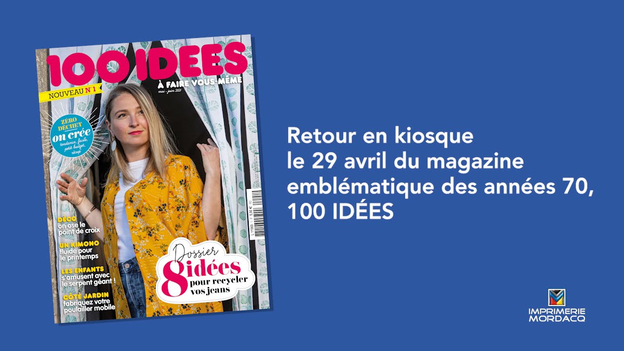 Imprimerie Mordacq | Fiers de nos clients | Retour du magazine 100 IDÉES