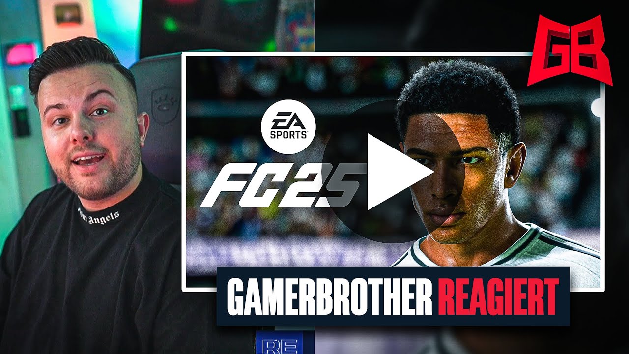 GamerBrother REAGIERT auf den  EAFC 25 TRAILER 😍