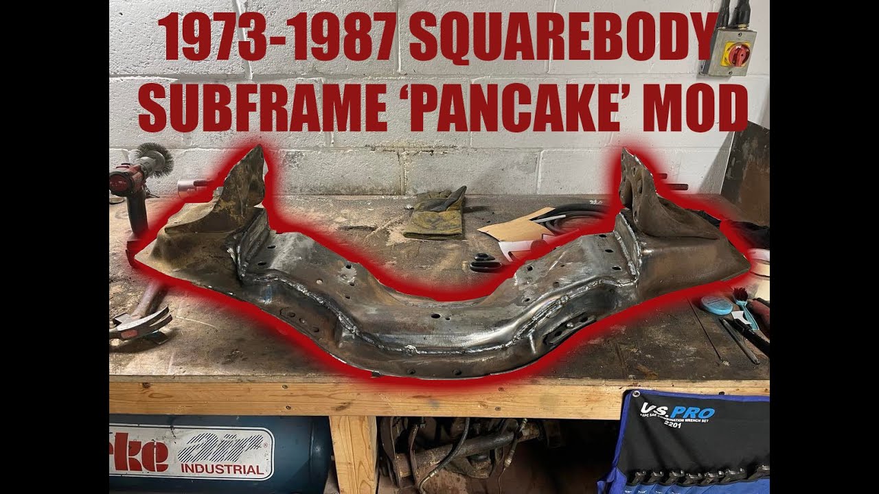 Body-Dropped Squarebody Cummins Project - Subframe Gets The Chop!