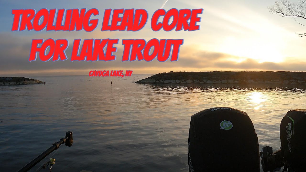 Trolling for Lake Trout with Lead Core, Cayuga Lake, NY