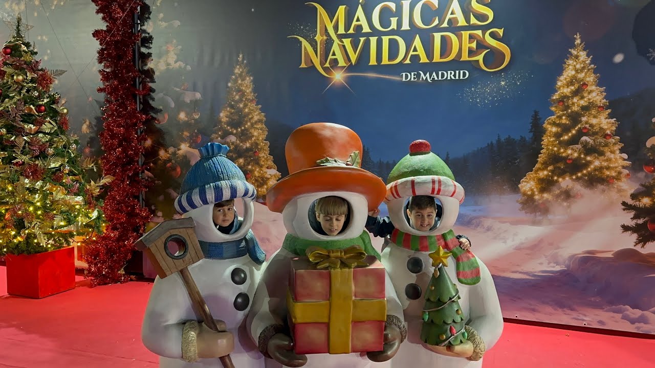 Visitamos las Mágicas Navidades de Madrid.
