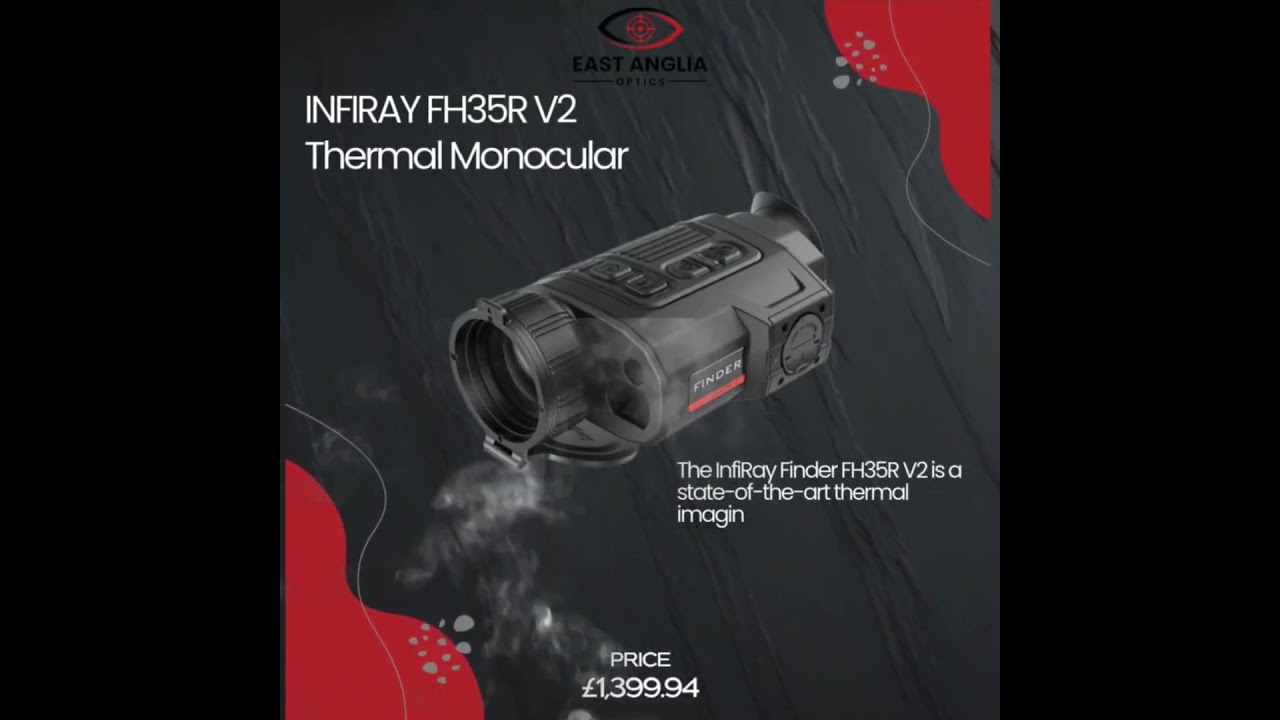 Infiray FH35R V2 Thermal Monocular #ThermalImaging #HuntingGear #InfiRayFinder #WildlifeObservation