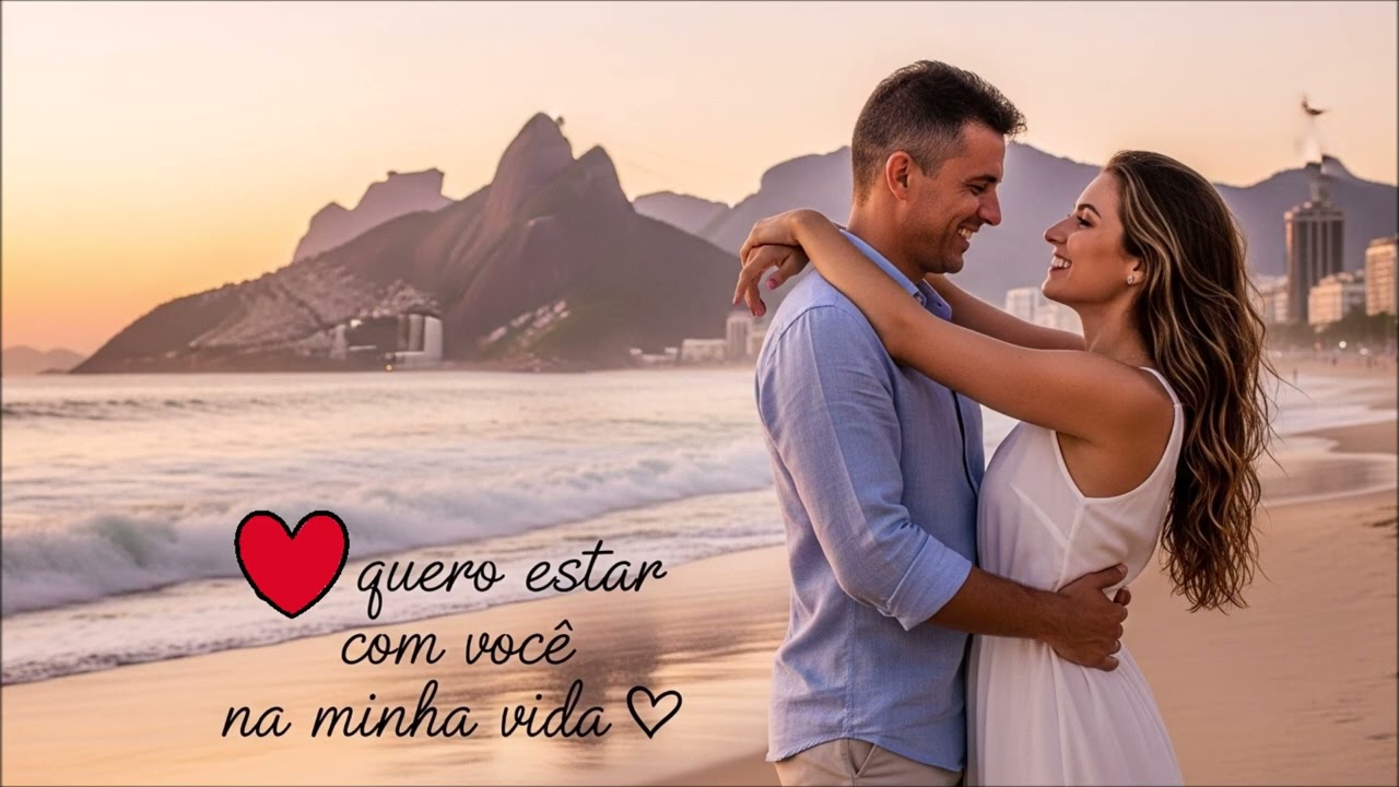 Quero estar com você na minha vida 
