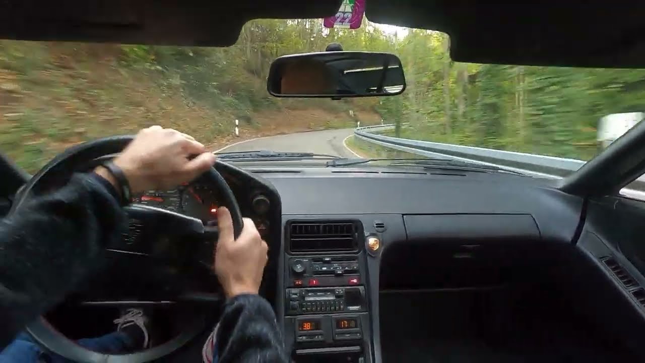 Porsche 928 S4 Fahrt von Oppenau zur Zuflucht ab Kressle