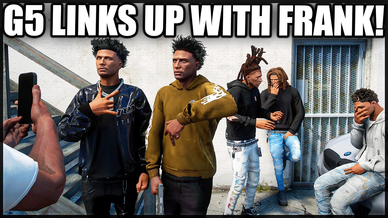 G5 Links Up With Frank! | GTA RP | Iconic RP