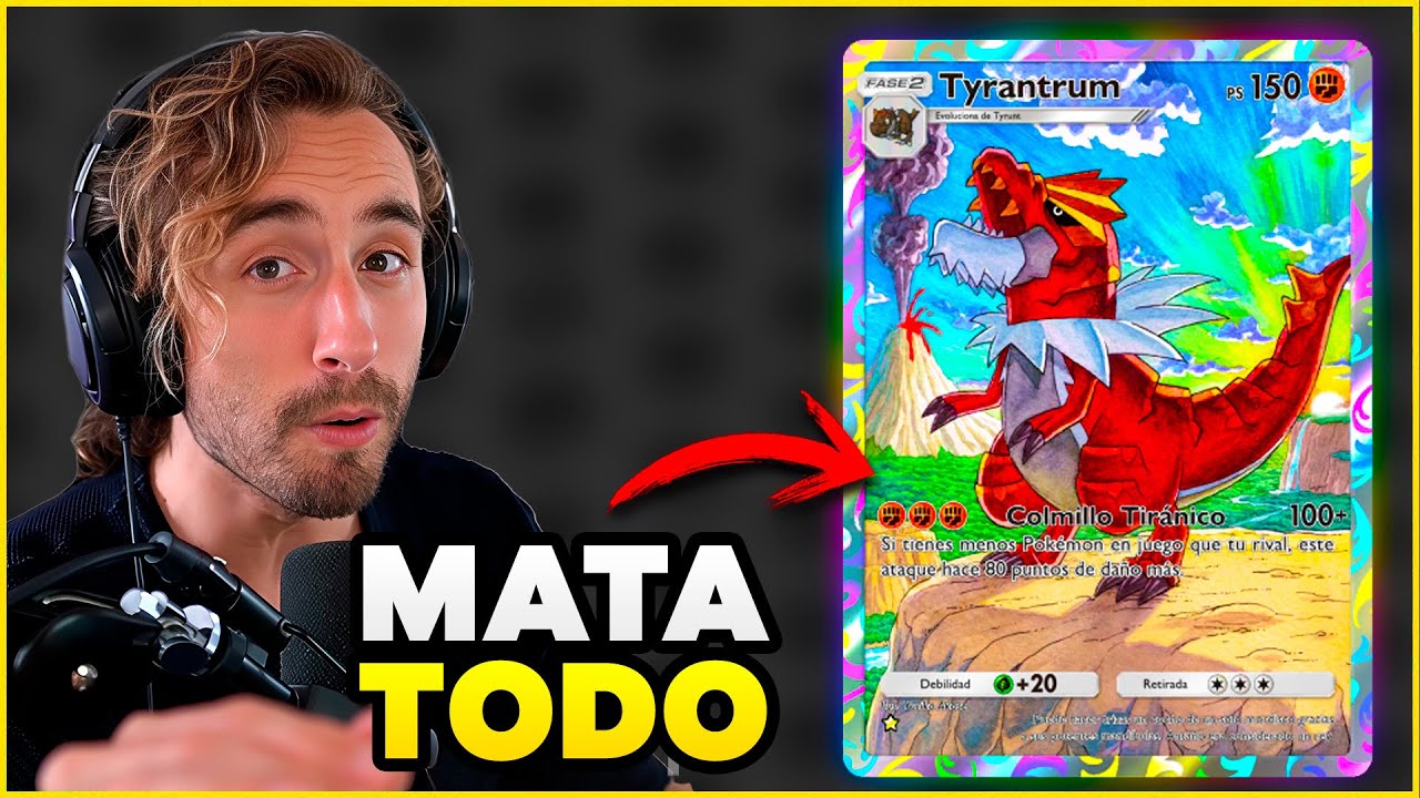 Tyrantrum se convierte en el MEJOR fósil del juego