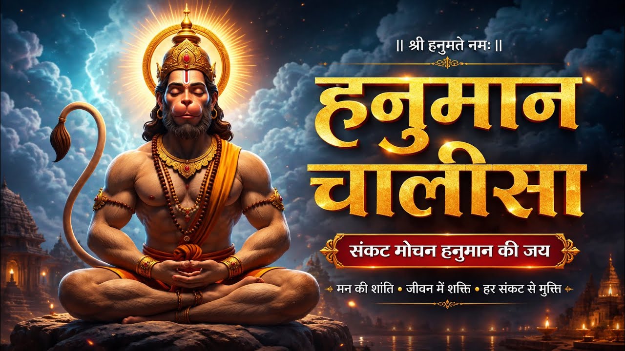 This Hanuman Mantra will Calm Your Mind & Heal the Soul | Feel Divine Peace | Lo-Fi Hanuman Chalisa