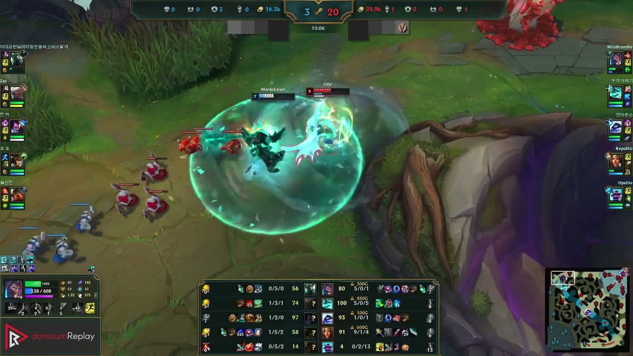 UDYR vs MORDEKAISER (TOP) | Perfect KDA: 9/0/3 | KR Master | 26.4