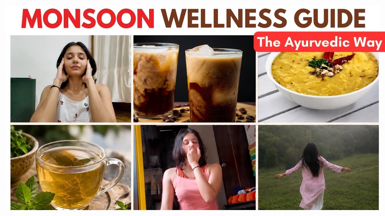 6 Ayurvedic Habits to stay healthy this Monsoon ⛈️ Varsha Ritu Guide 🌿