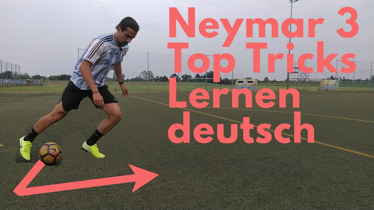 Neymar Tricks Lernen/Tutorial deutsch - Ronaldinho, Mbappé Fußball Finten/Skills für Kinder/Anfänger