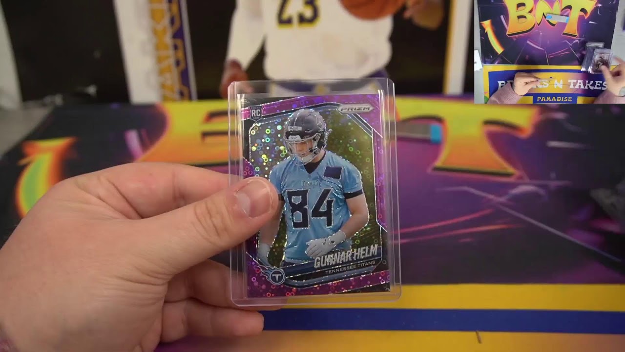 Break #3096: 2025 Panini Prizm Football No Huddle 5 Box Team Break