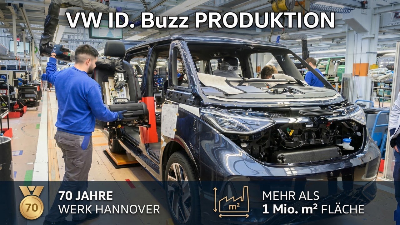 Volkswagen ID. Buzz und Multivan Produktion | Einblick ins VW Werk Hannover