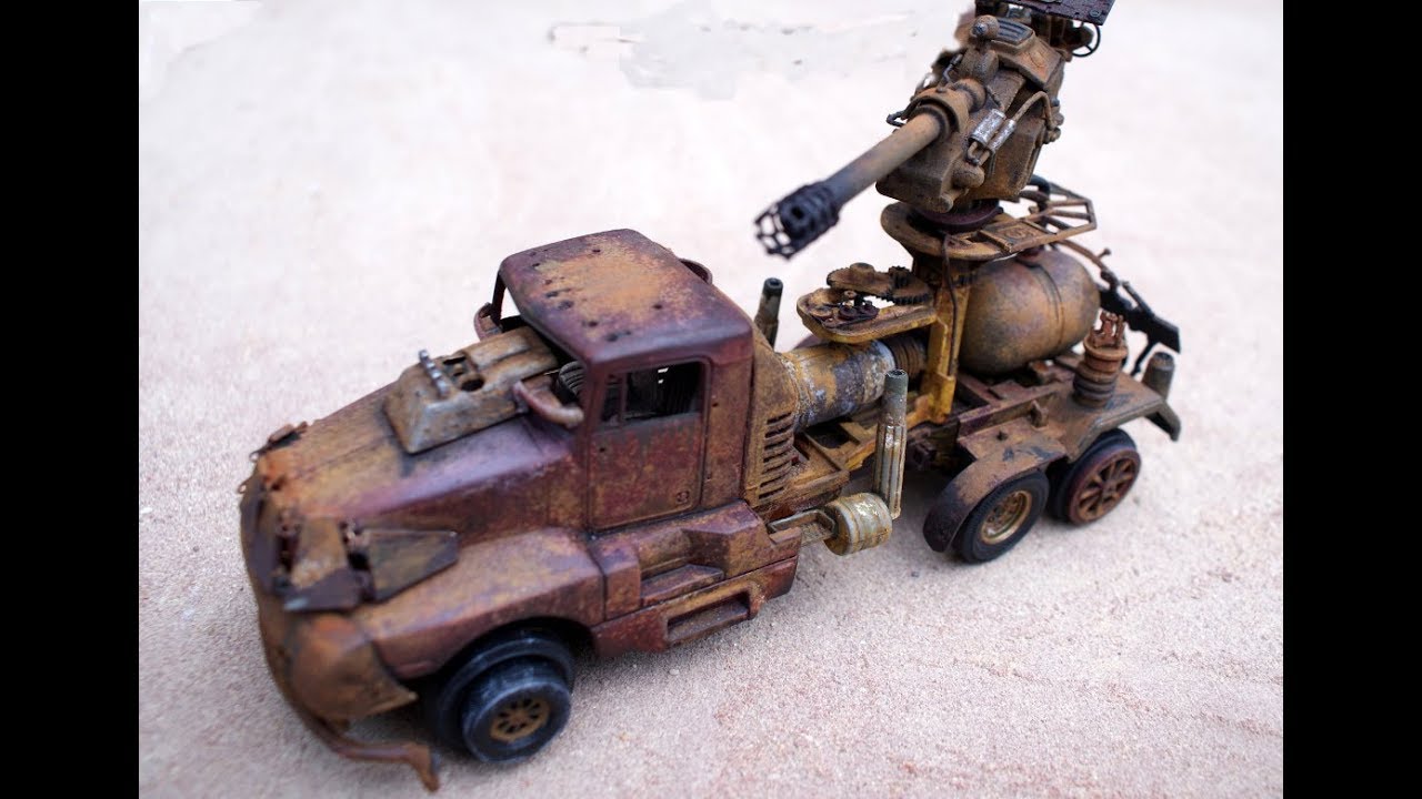MotherTrucker - Post Apocalyptic Kit Bash Model