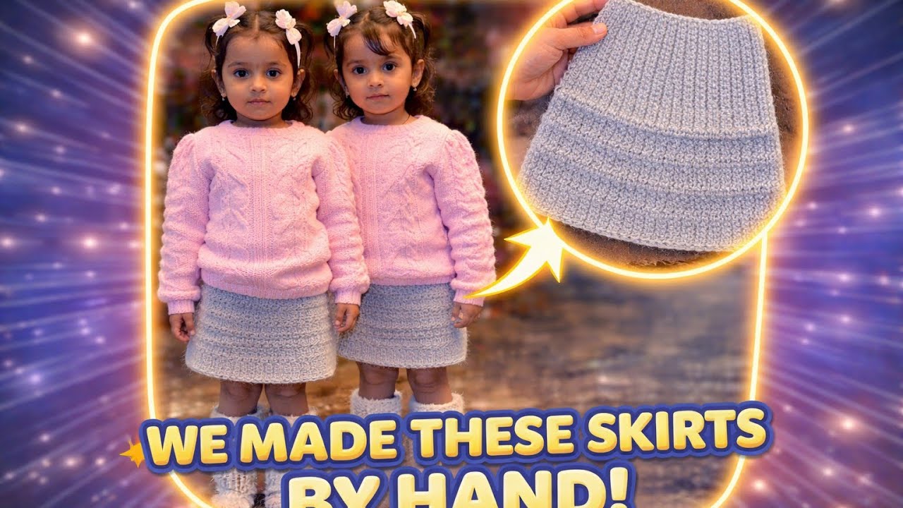 How to crochet a very simple skirt for beginners | woolen skirt design | skirt design 💃🏻